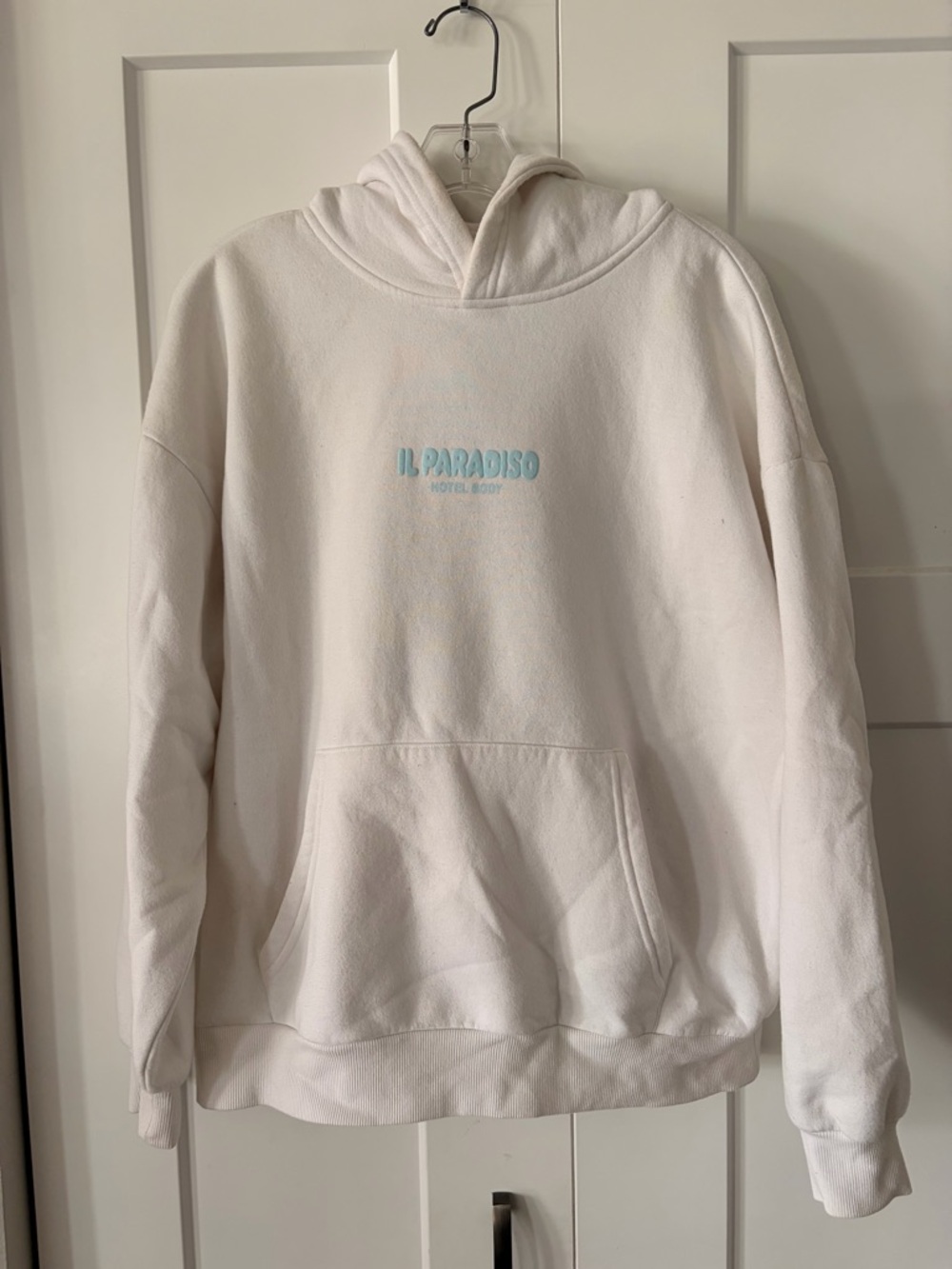 Sunday Light Cream Hoodie with Gold Sun Logo